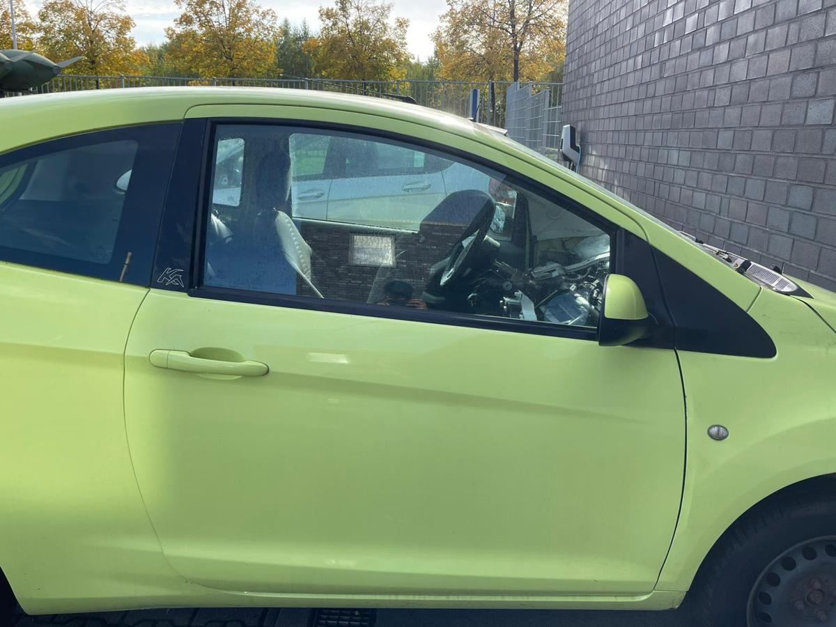 Ford KA RU8 original Tür rechts Beifahrertür Gelb Jump BJ09